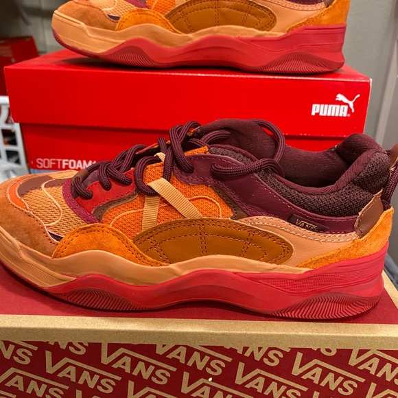 vans varix red